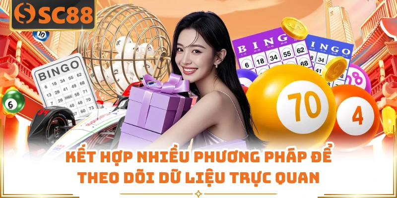 Kết hợp nhiều phương pháp để theo dõi dữ liệu trực quan